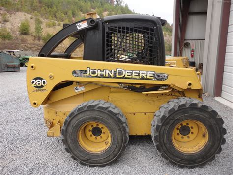 john deere wheel skid steer 280|jd 280 loader.